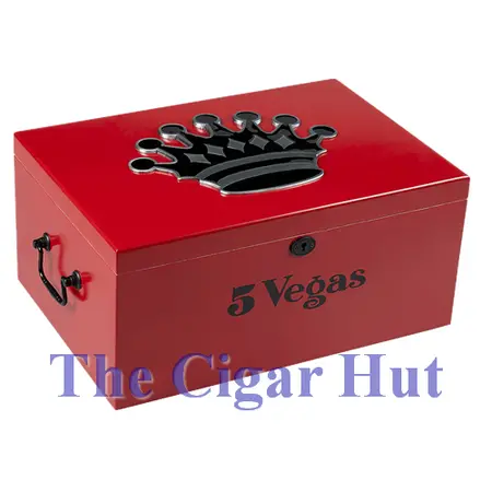 100 Count 5 Vegas Tradicion Humidor Closed