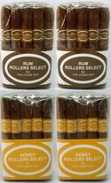 2 Rum & 2 Honey Flavored Rollers Select Cigars 2 Rum & 2 Honey Flavored Rollers Select Cigars
