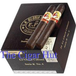 La Gloria Cubana Series R No.4 Maduro, Package Qty: Box of 24 Cigars