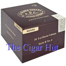 La Gloria Cubana Series R No.6 Maduro, Package Qty: Box of 24 Cigars