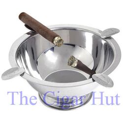 Stinky Cigar Ashtray - Original 4 Stirrup Stainless Steel