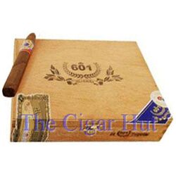 601 Blue Label Box Pressed Maduro Torpedo