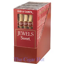 Hav-A-Tampa Jewels Sweet, Package Qty: 10 Packs of 5 (50 Cigars)