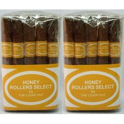 Honey Flavored Rollers Select Cigars, Package Qty: 2 Bundles of 25 (50 Cigars)