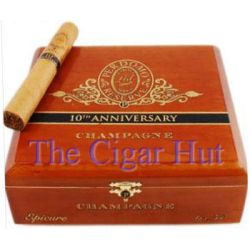 Perdomo Reserve 10th Anniversary Champagne Epicure, Package Qty: Box of 25 Cigars