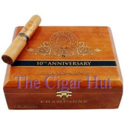 Perdomo Reserve 10th Anniversary Champagne Robusto, Package Qty: Box of 25 Cigars