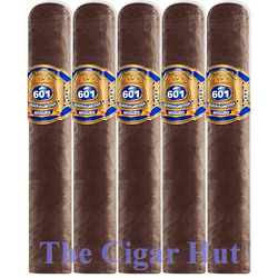 601 Blue Label Box Pressed Maduro Robusto - 5 Pack