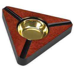 3-Finger Triangular Cigar Ashtray