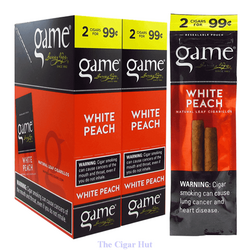 Game Cigarillos White Peach