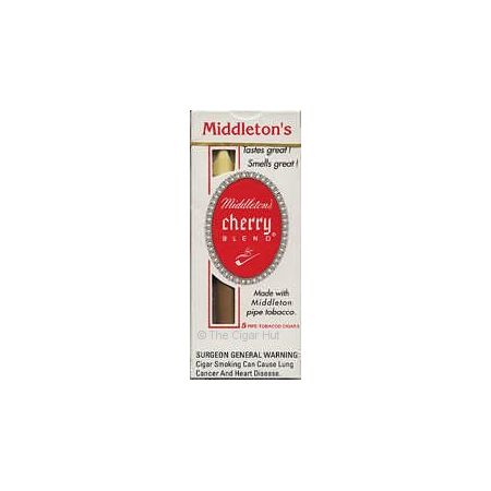 Middleton Cherry Blend - 10 Packs of 5 (50 Cigarillos)