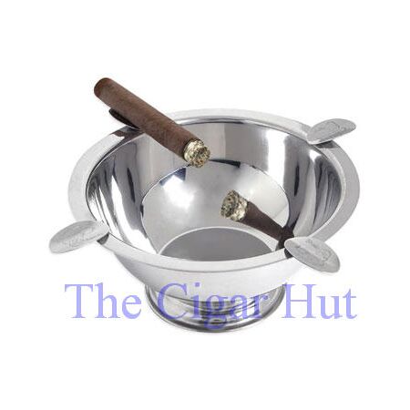 Stinky Cigar Ashtray - Original 4 Stirrup Stainless Steel