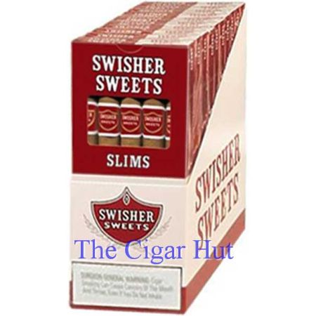 Swisher Sweets Slim - 10 Packs of 5 (50 Cigars)