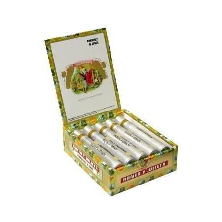 Romeo y Julieta Clemenceau en Tubo - Box of 10 Cigars, Package Qty: Box of 10 Cigars