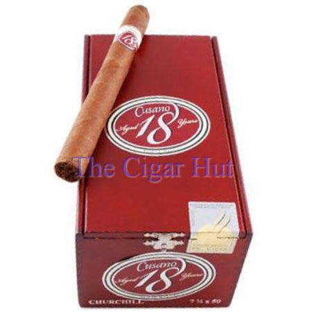 Cusano 18 Paired Maduro Churchill - Box of 18 Cigars, Package Qty: Box of 18 Cigars