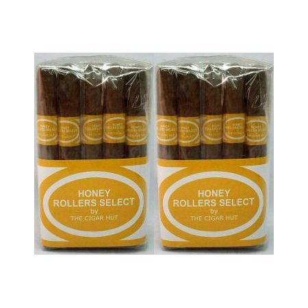 Honey Flavored Rollers Select Cigars - 2 Bundles of 25 (50 Cigars), Package Qty: 2 Bundles of 25 (50 Cigars)