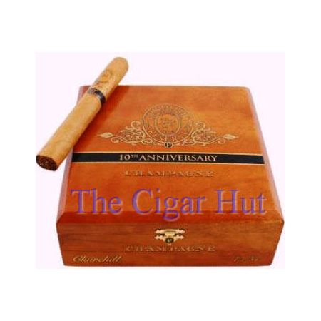 Perdomo Reserve 10th Anniversary Champagne Churchill - Box of 25 Cigars