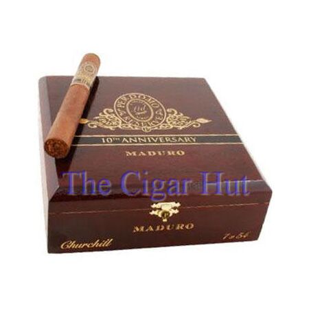Perdomo Reserve 10th Anniversary Maduro Churchill - Box of 25 Cigars