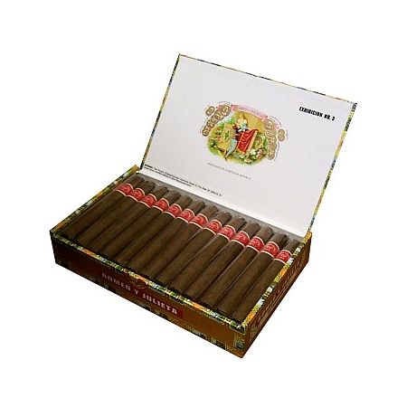 Romeo y Julieta Exhibicion No.3 - Box of 25 Cigars, Package Qty: Box of 25 Cigars