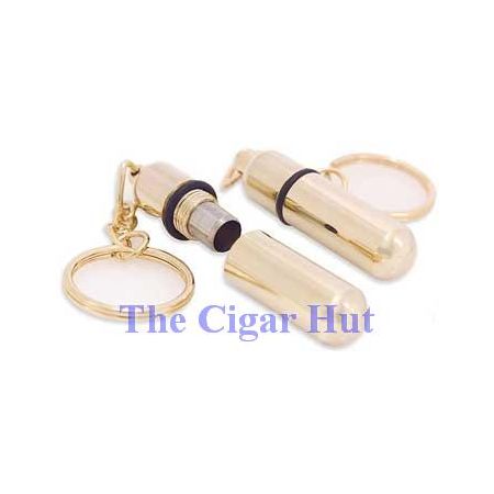 Bullet Punch Cutter with Keychain - Gold