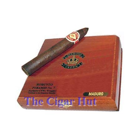 Diamond Crown Pyramid No. 7 Maduro - Box of 15 Cigars, Package Qty: Box of 15 Cigars