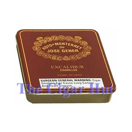 Hoyo de Monterrey Excalibur Cigarillos - Tin of 20 Cigarillos, Package Qty: Tin of 20 Cigarillos