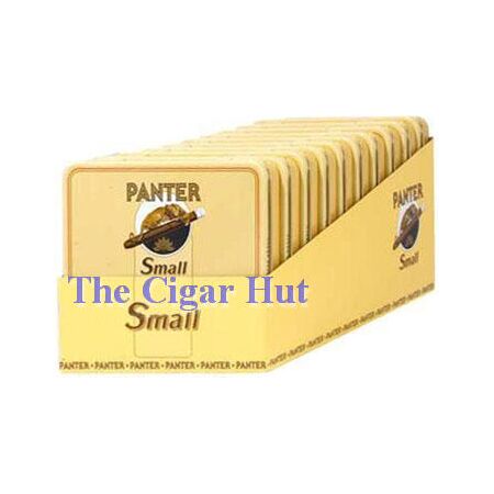 Panter Small - 10 Tins of 20 (200 Cigarillos), Package Qty: 10 Tins of 20 (200 Cigarillos)