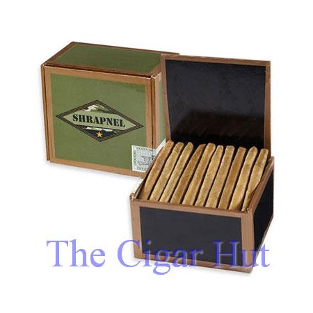 Shrapnel Natural Cigarillos - Box of 50 Cigarillos