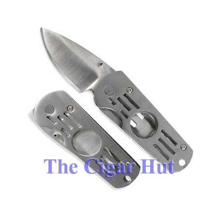 Survivor Cigar Cutter, Knife and Clip - Each