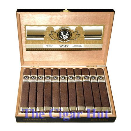 Victor Sinclair Vintage Select Box-Press Lonsdale - Box of 20 Cigars, Package Qty: Box of 20 Cigars