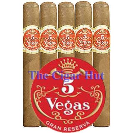 5 Vegas Classic Robusto - Pack of 5 Cigars, Package Qty: Pack of 5 Cigars