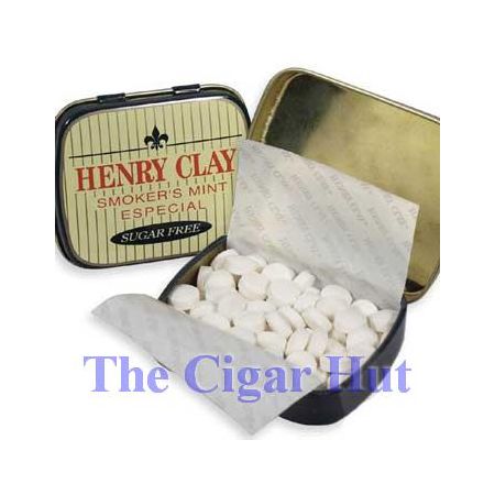 Henry Clay Smokers Mints - Tin of Aprox. 80 Mints