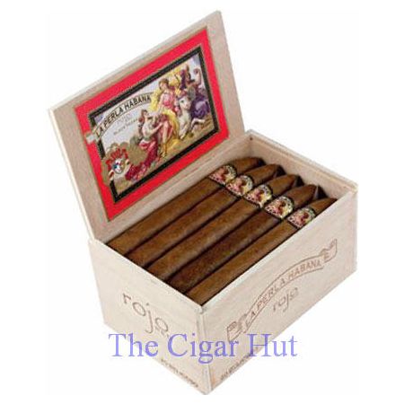 La Perla Habana Rojo Belicoso - Box of 20 Cigars, Package Qty: Box of 20 Cigars