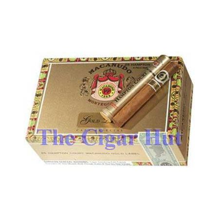 Macanudo Gold Label Hampton Court - Box of 25 Cigars, Package Qty: Box of 25 Cigars