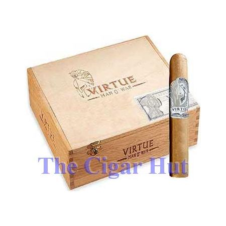 Man O War Virtue Robusto - Box of 22 Cigars, Package Qty: Box of 22 Cigars