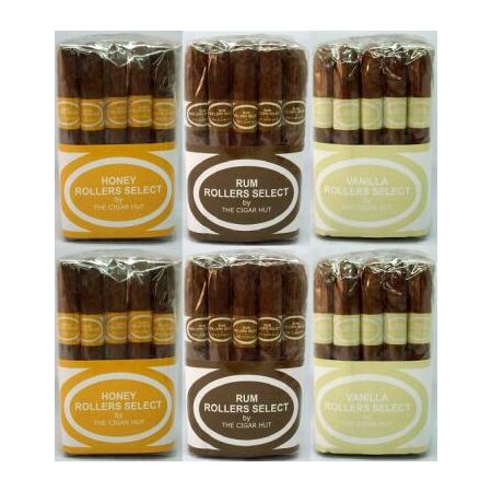 150 Flavored Rollers Select Cigars Combo