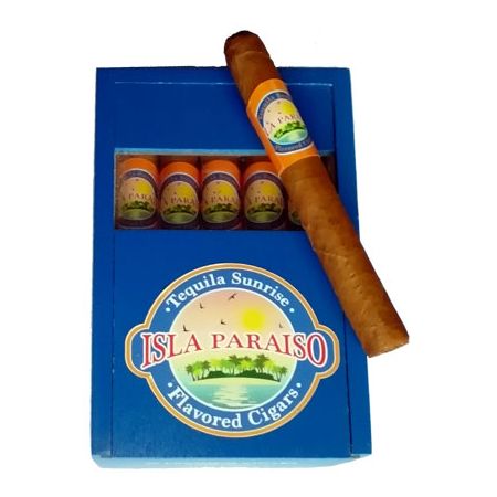 Isla Paraiso Tequila Sunrise Corona - Box of 20 Cigars