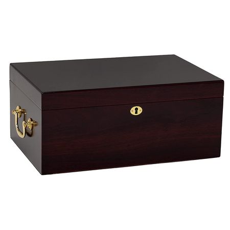 100 Count Tuscany Cherry Humidor - Closed