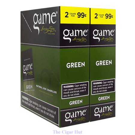 Game Cigarillos Green Box