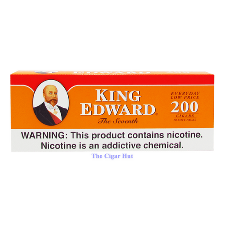 King Edward Filtered Cigars Regular Box