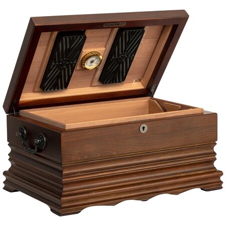 125 Count Tradition Humidor - Open Side View