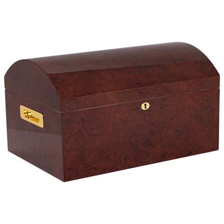 200 Count Treasure Dome Humidor - Side Closed View