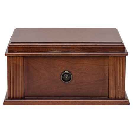 60 Count Amalfi Humidor - Front View Closed