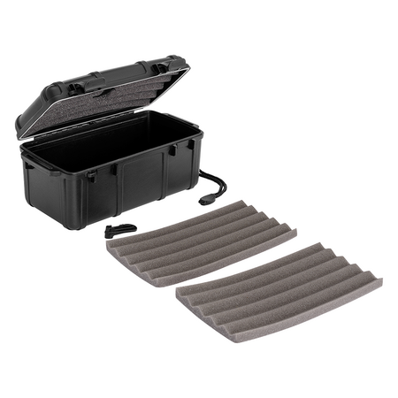 Cigar Caddy 15-Count Travel Case - Contents Detail
