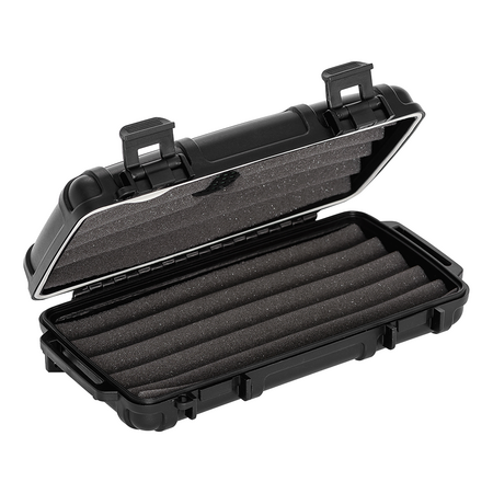 Cigar Caddy 5-Count Travel Case - Open Empty