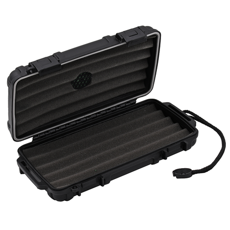 Cigar Caddy 5-Count Travel Case - Open
