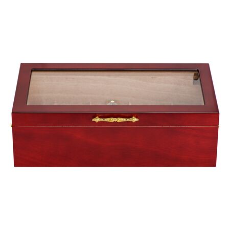 100 Count Countertop Display Humidor - Closed Front View