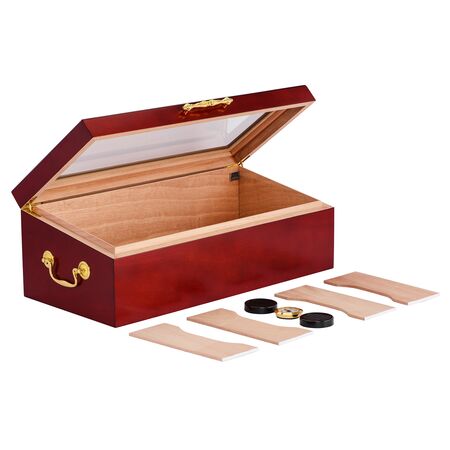100 Count Countertop Display Humidor - Expanded View
