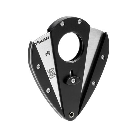 Black Xikar Xi1 Cigar Cutter - Open