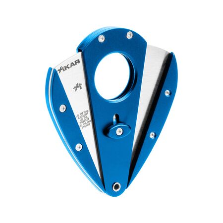 Blue Xikar Xi1 Cigar Cutter - Open