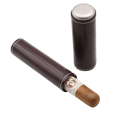 Xikar Envoy 1 Cigar Case - Cognac